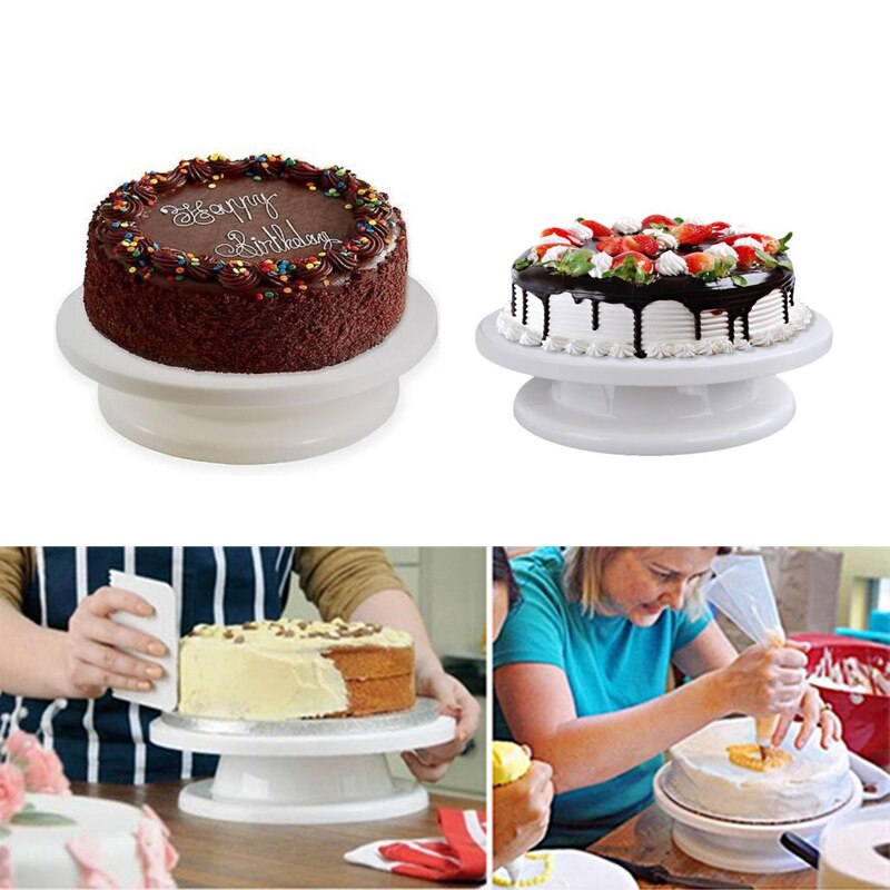 Walfos Cake Decorating Gereedschap Cake Stand Draaitafels Decorating Stand Platform Cupcake