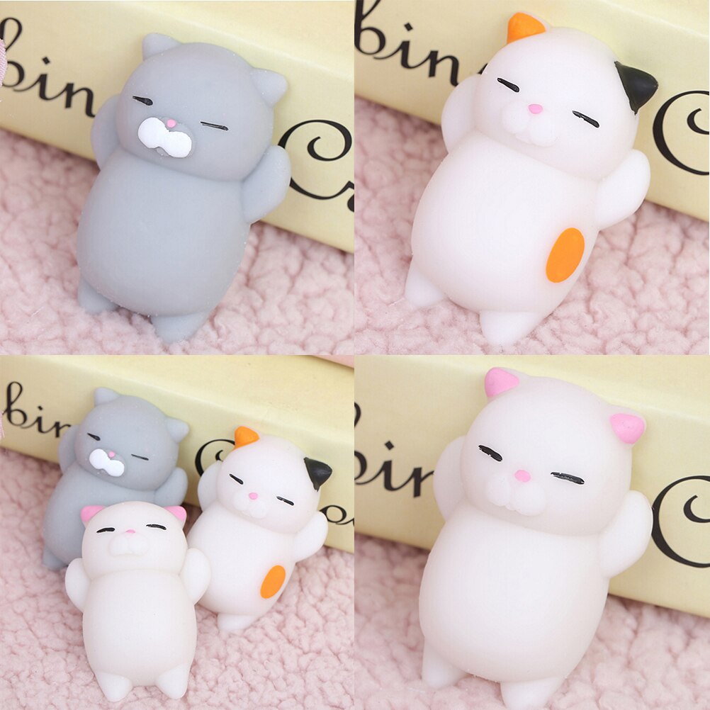 Cute cat Mini Squishy toy antistress ball Squeeze Rising Toys Abreact Soft Sticky squishi stress relief toys