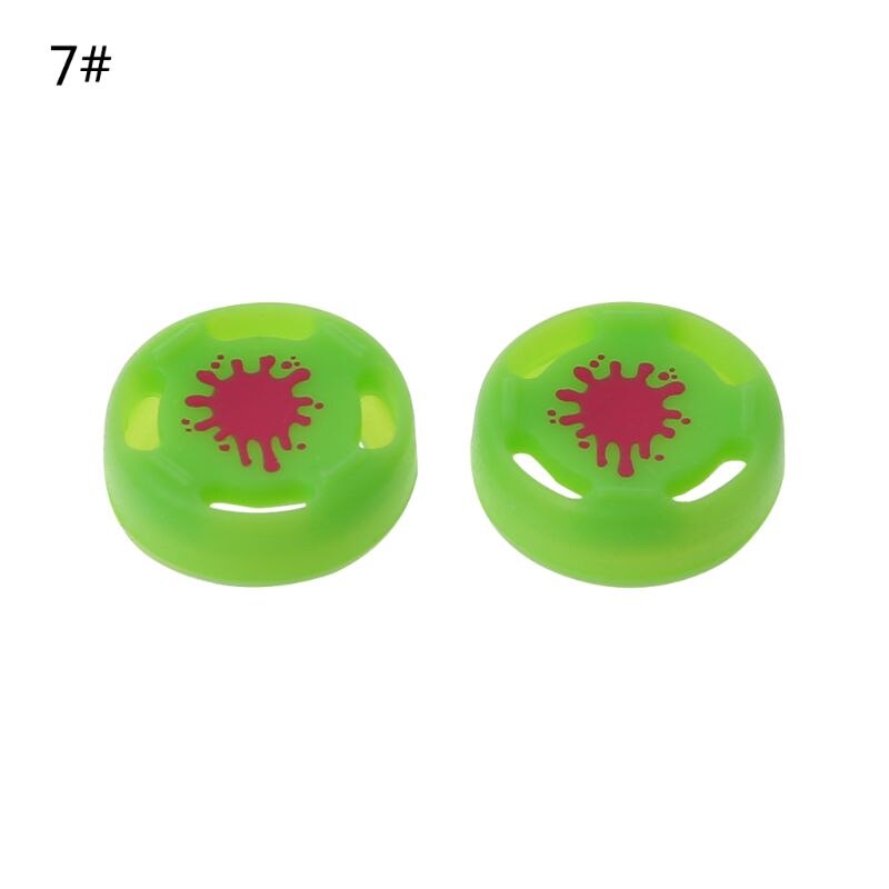 1 Pair Analog Thumb Stick Grips Tappi In Silicone JoyCon Controller Spiedi per Nintendo Interruttore NS