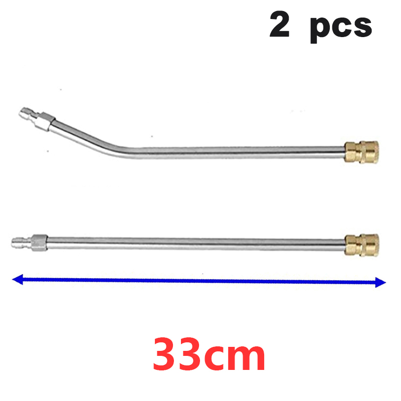 Buse de nettoyage à jet d&#39;eau pour châssis de voiture, pour Parkside Karcher K5 black et decker michelin buse haute pression adaptateur nettoyeur haute pression grip 1/4 washer: 2 PCS