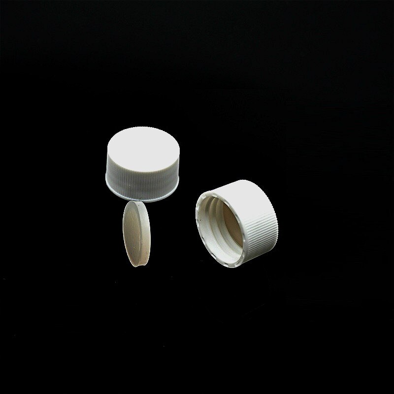 EPA-viales para almacenamiento de muestras, frasco transparente para cromatografía, 20 mL, botella para reactivo, con cubierta de 22mm y Septa 10 / PK