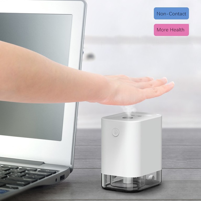 Automatic Intelligent Sensor Alcohol Sterilizer Dispenser Infrared Sensor Non-contact Spray Soap Dispenser Portable humidifier