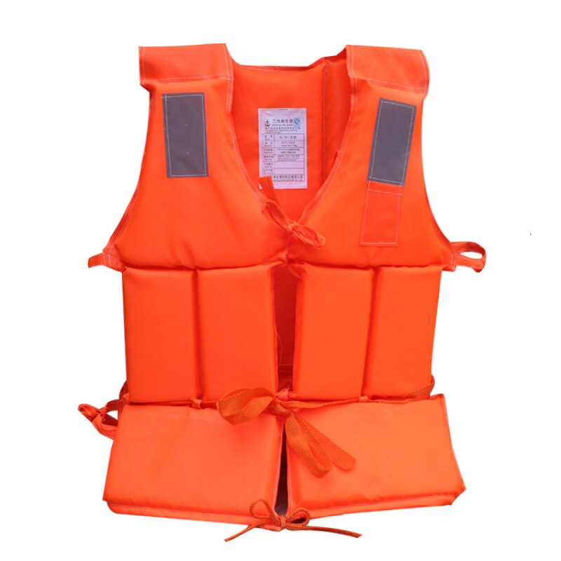 Life Vest Lightweight Nylon foam Adjustable Life whistle SOS Jacket Vest Swimming surfing motion Water Safety Products