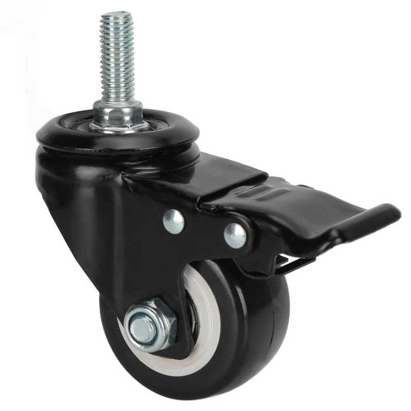 Swivel Caster Dual Bearing Cart Wheel for Replacement