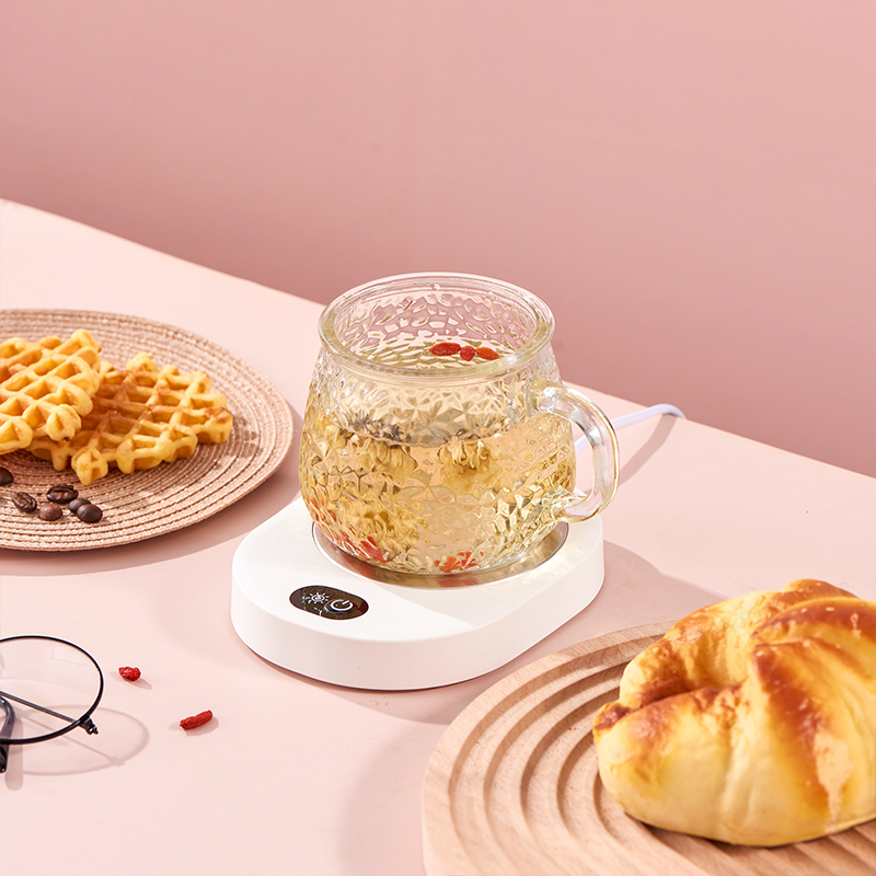Tassenwärmer, thermostatische Temperatur für Kaffee, Milch, Tee, Wasser, DC 5 V, USB-Heizkissen, Tassenheizung für Zuhause, Büro, Schreibtisch