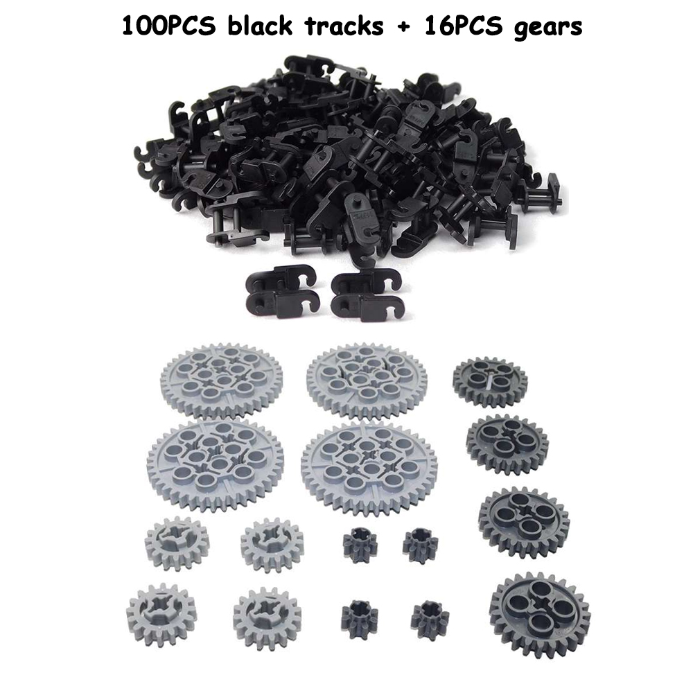 100Stck Technische Teile 3711 14696 Verknüpfung Kette Ziegel für MOC Bausteine Getriebe Panzer Spur treten Motorrad Zug freundlicher spielzeug: Holz