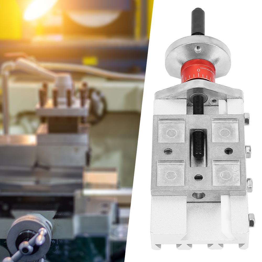 32mm Metal Cross Slide Longitudinal Slide Block Z008M For Mini Lathe Feeding Relieving Axis Y/Z Metal Slide