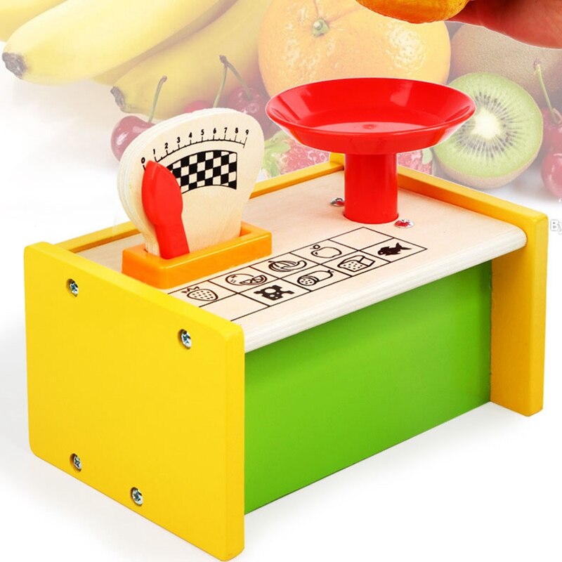 Play House Simulation Platform Scale Role Play Play House Wooden Toys