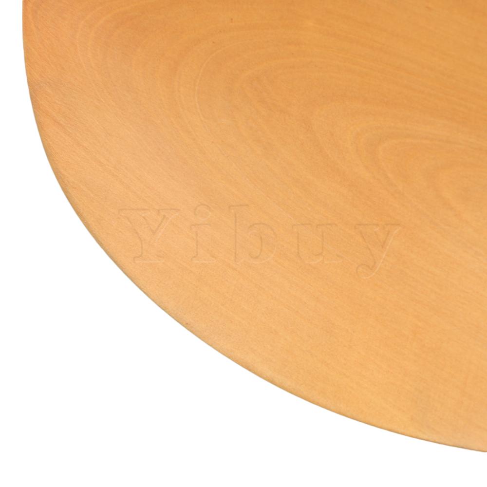 Yibuy buis violon mentonnière support central sur le cordier couleur bois