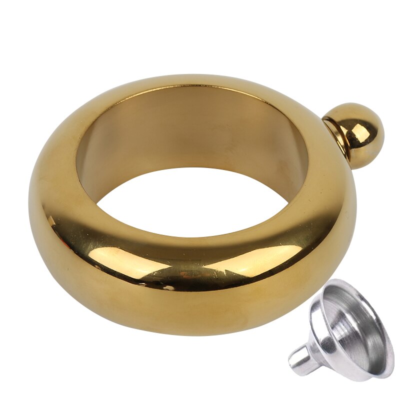 3.5 Oz Kruik Armband Heupfles Bangle Wijn Fles Rvs Whiskey Vodka Alcohol Drinkware Pocket Flagon: Alcohol Bracelet E