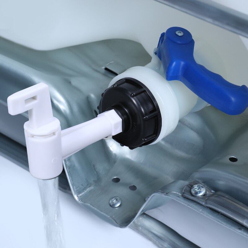 S60*6 to 1/2 &quot; 3/4 &quot; vattentank utlopp hink koppling förlängd trädgårdsslang koppling ibc vattentank adapter