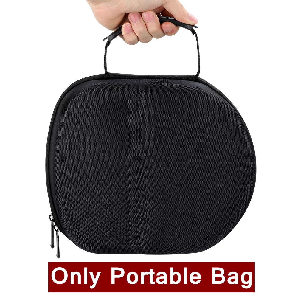 For Oculus Quest 2 Accessories Kits VR Glasses Face Pad Eye Cover Travel Storage Bag For Oculus Quest 2 Link Cable 3M USB 3.0: Only Bag Black
