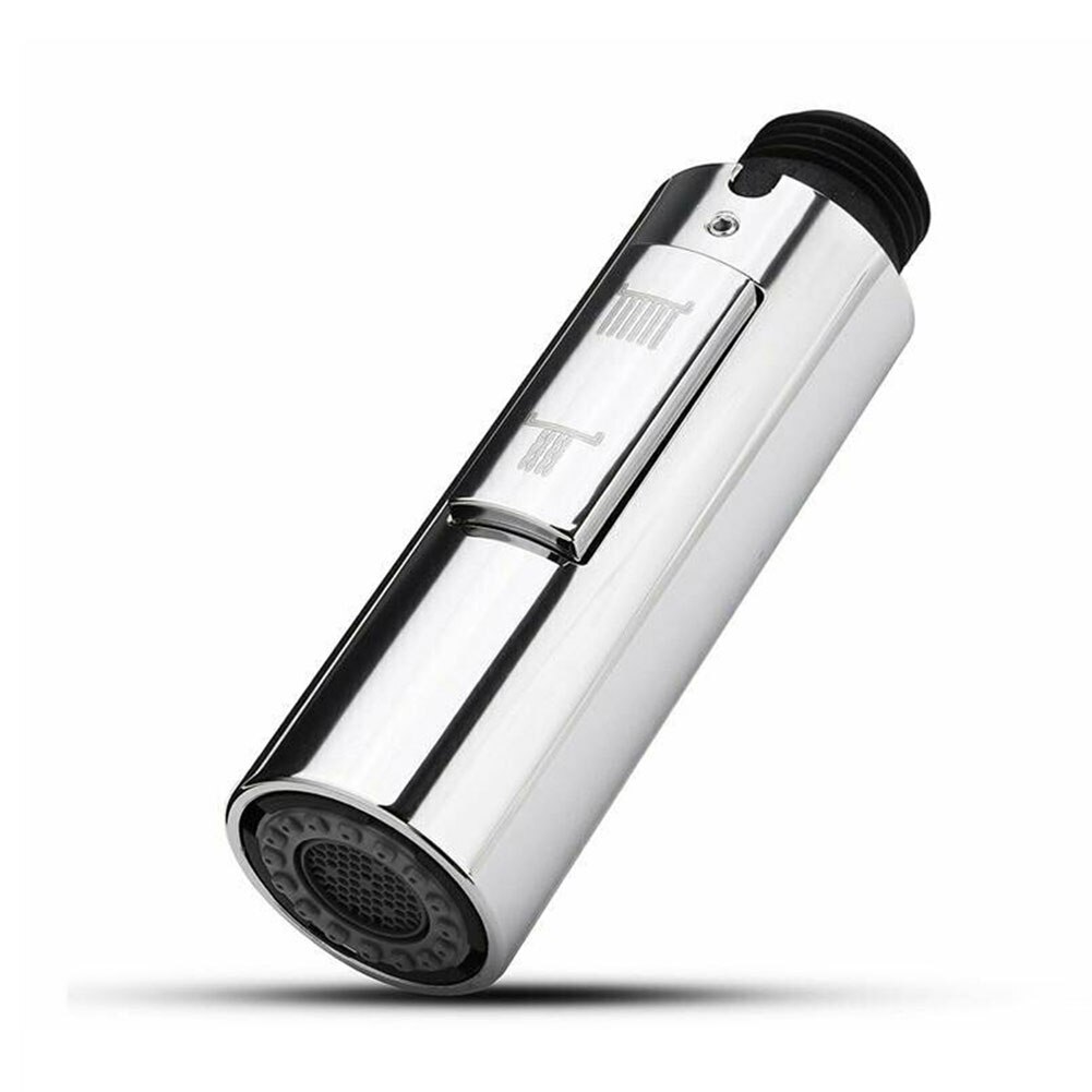 Kitchen Faucet Sprayer Chrome Plating G1/2''Kitchen Sink Pull-out Faucet Nozzle Universal Replacement Head Hose Sprayer: Default Title