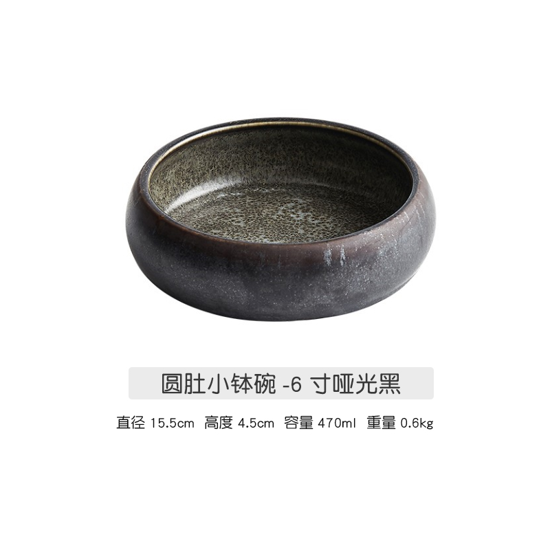 Japanese Household Noodle Bowl Ceramic Soup Bowl Salad Pasta Dessert Bowl Kitchen Tableware Microwave Oven Bakware Tableware: Pink