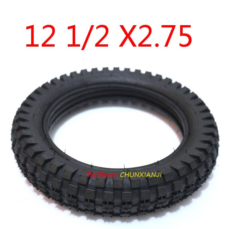 Pneu de bonne 12 1/2X2.75 12.5X2.75 ou chambre à air pour Mini moto 49cc, Dirt Bike, MX350 MX400 Scooter
