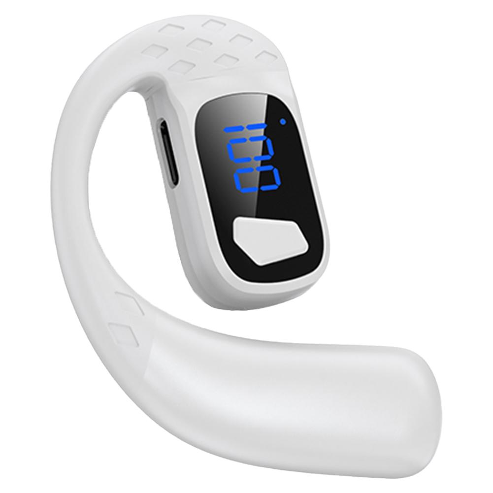 Drahtlose Kopfhörer Bluetooth-Kompatibel Ohrhörer Ohr Haken Sport Kopfhörer Noise Cancelling HiFi Stereo Ohrhörer für IPhone/Huawei