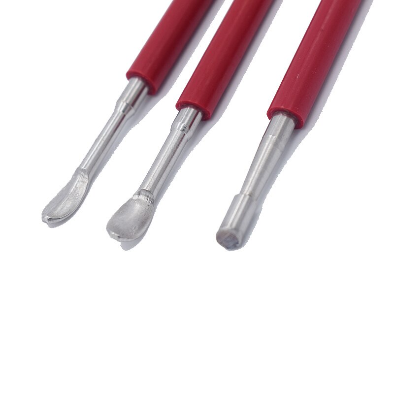 Modelleergereedschap roestvrij staal keramiek aardewerk polymeerklei gereedschap leer mes punt pen hobbygereedschap