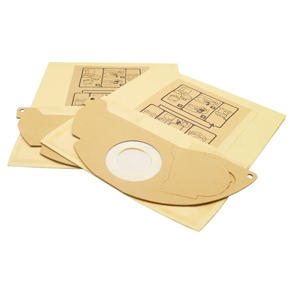 For Germany Karcher vacuum cleaner filter dust bag MV2 paper bag a2004 garbage bag wd2 two hundred and fifty A2000 2003 2004: Light Grey