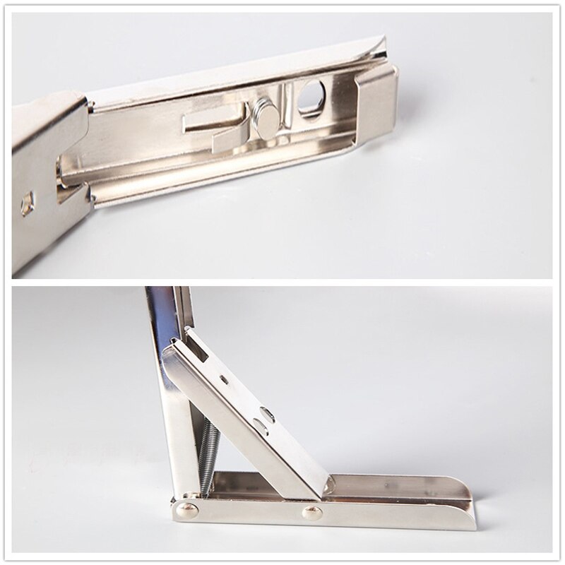 Triangular Folding Shelf Bracket Support Bench Table Bracket (A Pair)