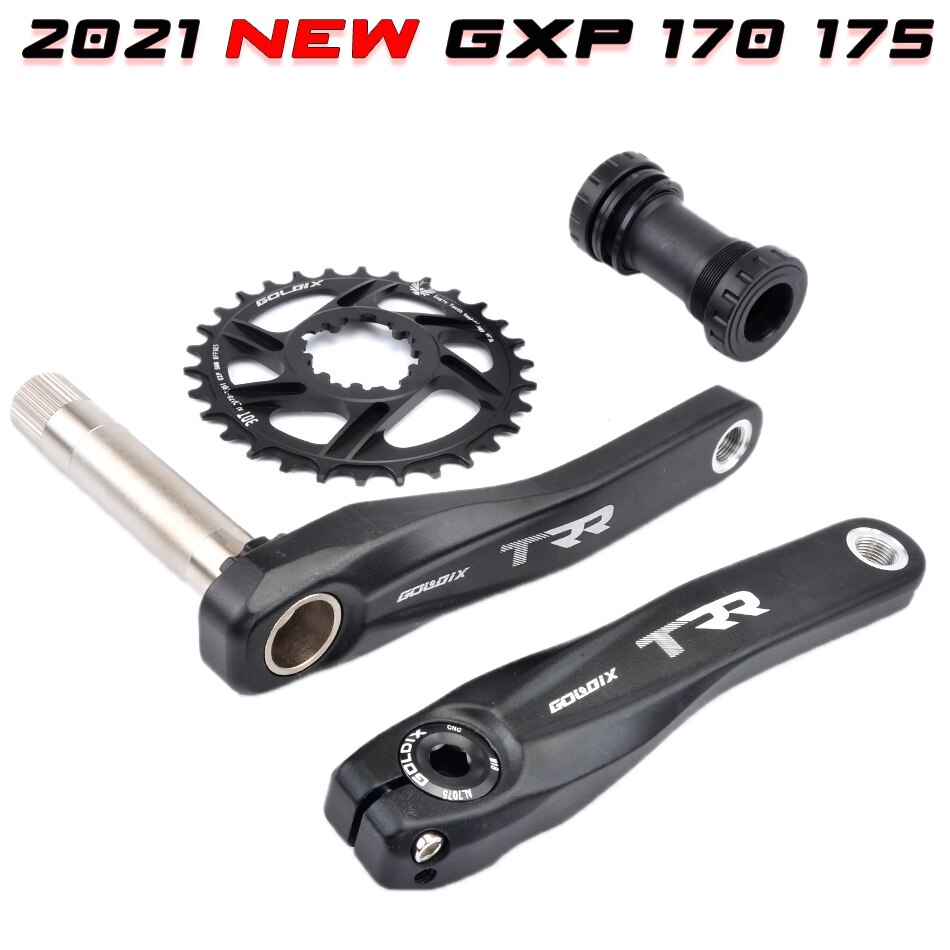 GOLDIX bicycle crankset 170mm/175mm with chainring 30T 32T 34T 36T 38T/bottom bracket for SRAM XO1 X1 GX XO X9 Bicycle crank