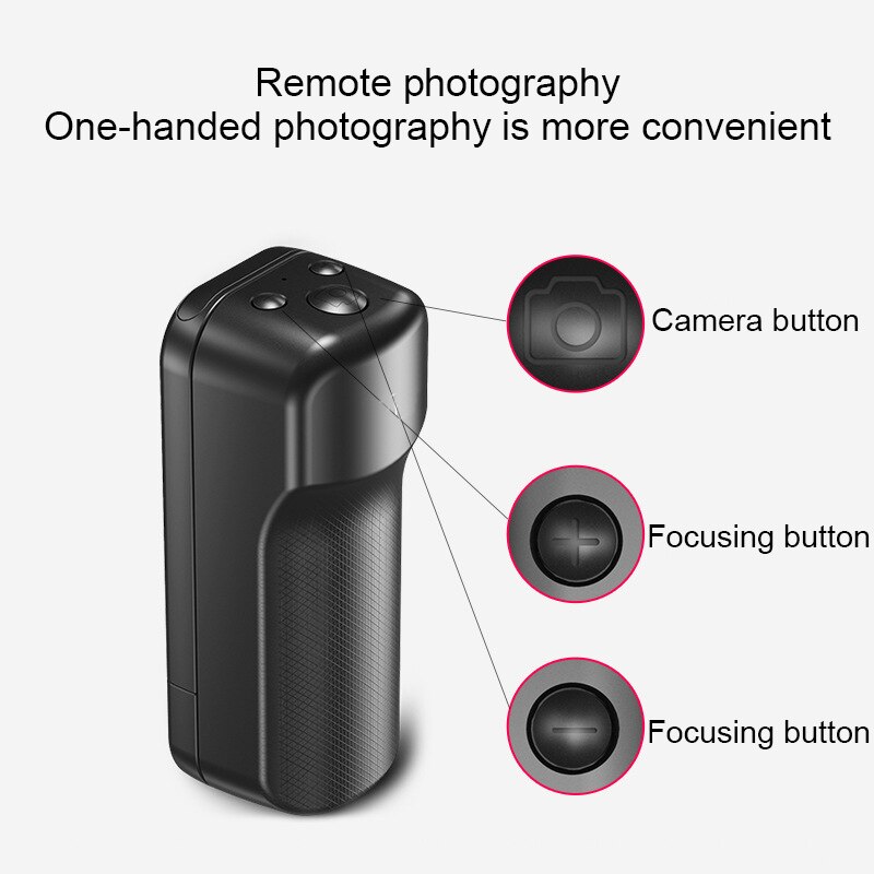 Handheld Wireless Bluetooth Selfie Remote Control Helper Shutter Self-timer for Mobile Phone GDeals