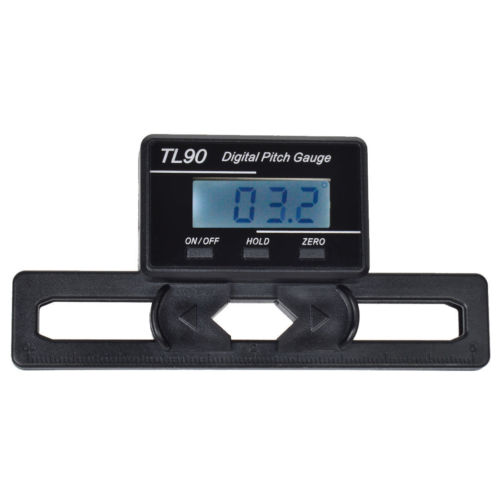 TL90 Digital Pitch Gauge RC Helicopter Logger Gauge Tools