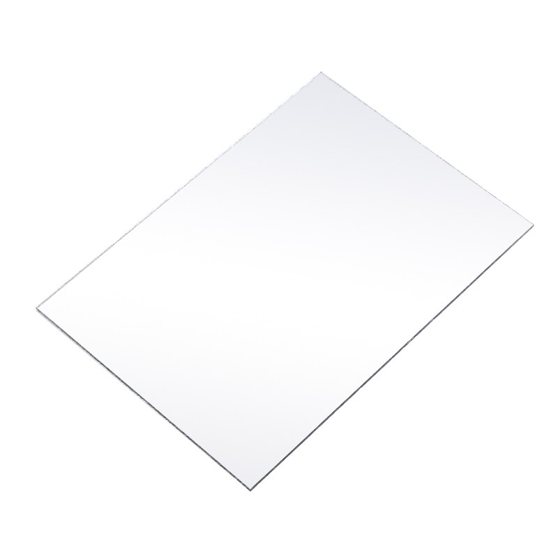 Klart akryl spejl bord akryl plxiglass spejl mærkat vægklistermærke 3mm tykkelse væg spejl ark hjem diy væg indretning