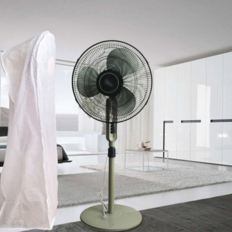 1Pc Waterdichte Fan Stofkap Non-woven Stof Fan Cover Home Decoratie Effen Kleur Huishoudelijke Stand Fan Beschermende cover