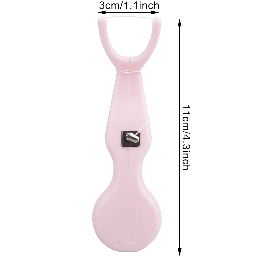 30m nylon tandzijde met houder, tandenreinigingsstaafje, mondverzorgingsreiniger, tandenflosser, interdentale borstel, tandenreinigingsdraad