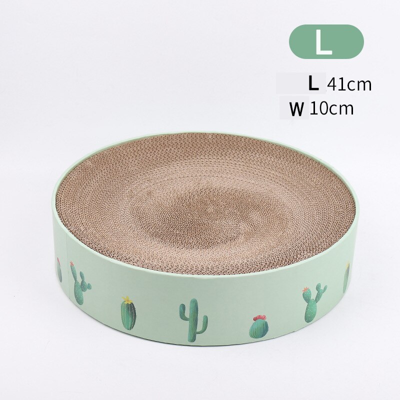 Type Kom Kat Catnip Krasraad Nail Schraper Mat Bed Speelgoed Katten Scratcher Gegolfd Papier Kitten Pad Rest Dierbenodigdheden: -LL