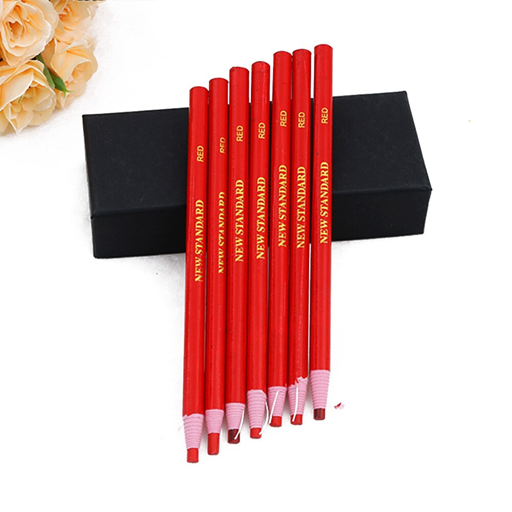 3PCS/set Peel off Marker Grease Pencil Colored Crayon Pen Paper Roll Wax Pencil Graffiti Drawing Tool For Metal Glass Fabric: Red