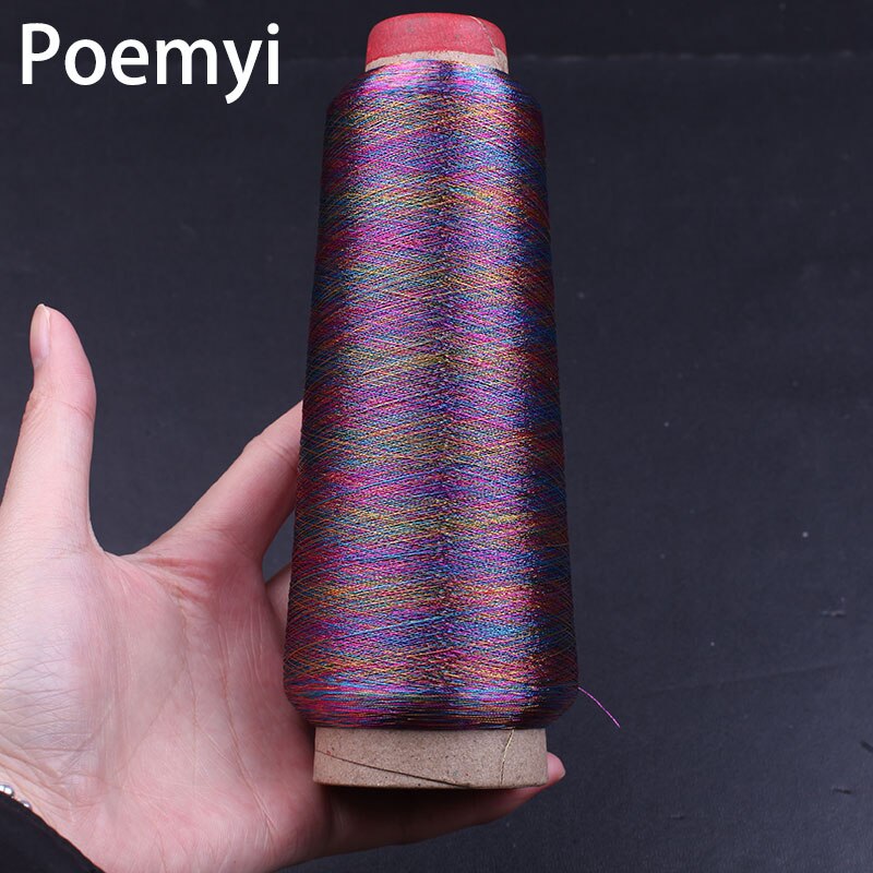 Metallic Weven Draad Handgemaakte Diy Armband String Stitch Frivolite Garens Breien Macramethreads Polyester Borduurgaren: 0034