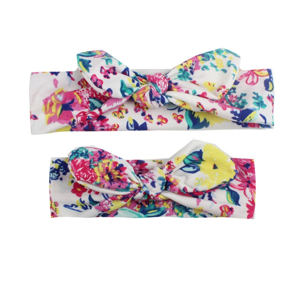 Stretch Hoofdbanden Voor Meisjes Moeder Kids Haarband Bloemen Haar Accessoires Baby Boog Kinderen Haarband Prinses Accessoires: G