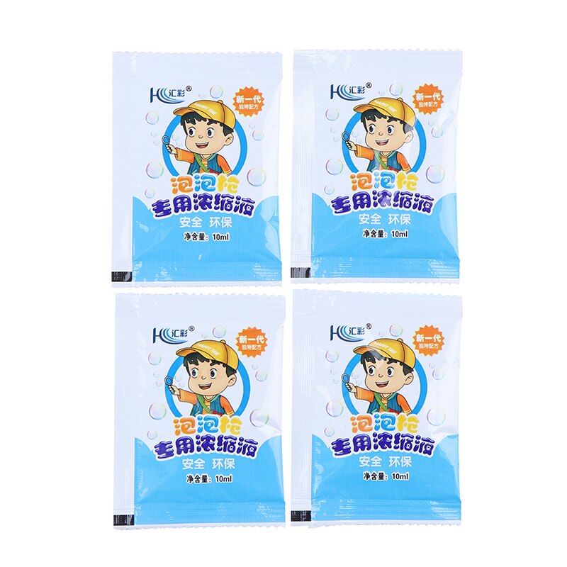 10Pcs 10Ml Concentraat Bellen Vloeibare Zeep Water Bubble Stok Supplement Accesso