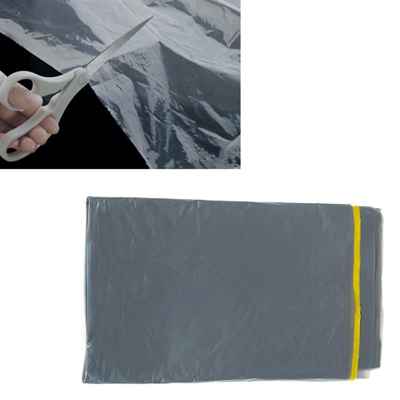 Funda de sofá Extra grande impermeable, paño de plástico de gota, Protector de muebles, antipolvo, para cama, sofá, mesa, silla, a prueba de polvo