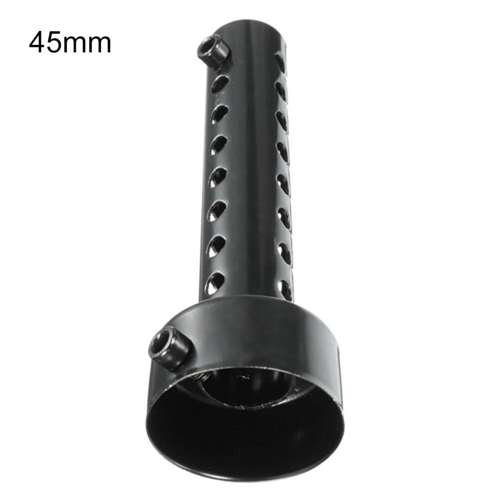 Motorcycle Exhaust Can Muffler Removable Silencer 35/42/45/48/60mm: Grey