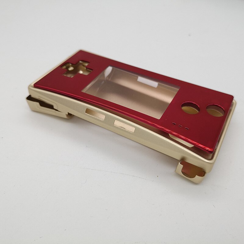 Boîtier de coque de en métal OEM pour couverture de remplacement de Console MICRO GameBoy pour GB-M