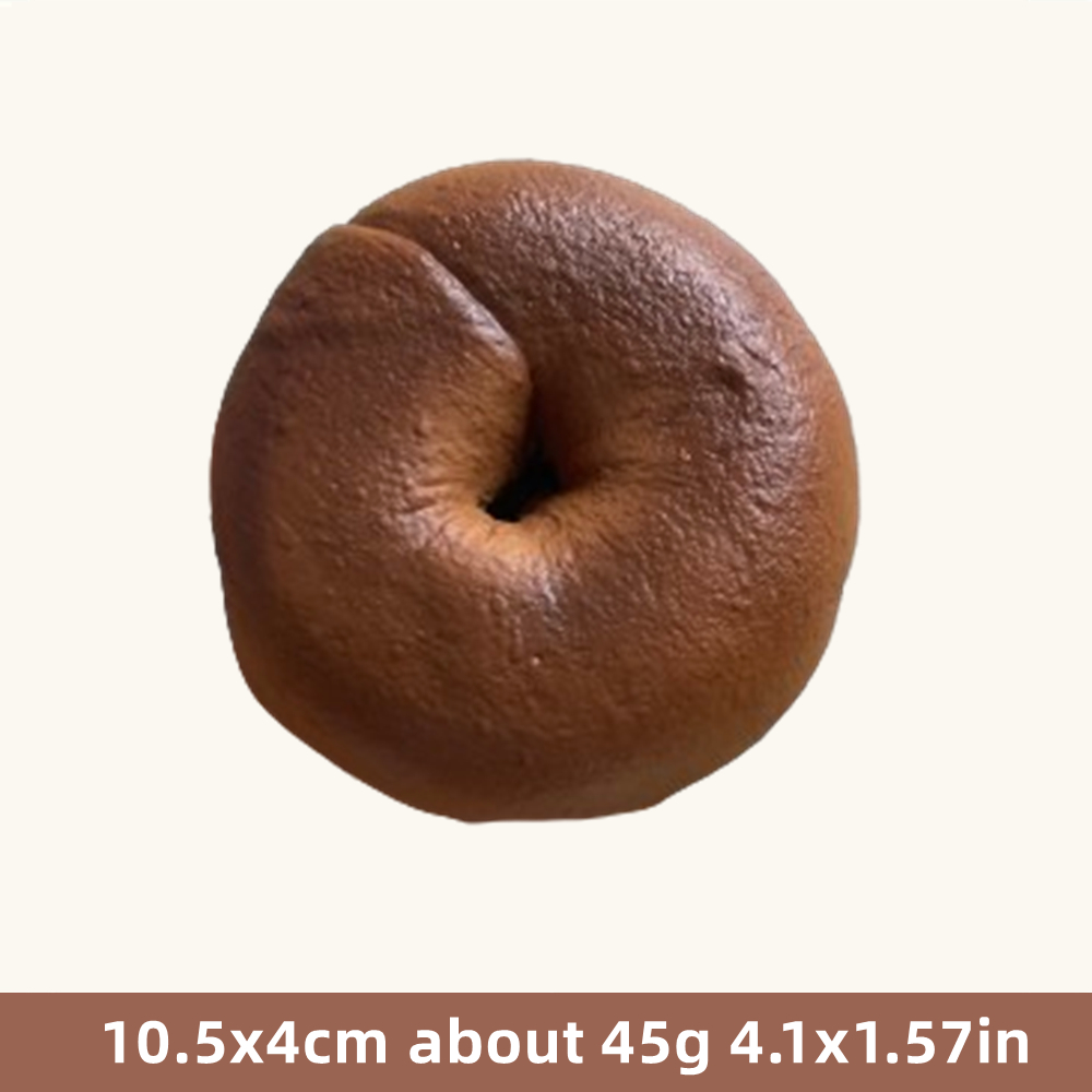 Soft Plastic Baguette Model Sourdough Prop Brunch Wheat Bread Kitchen Bakery Shop Butter Suga Salt Display Order Show Chocolate