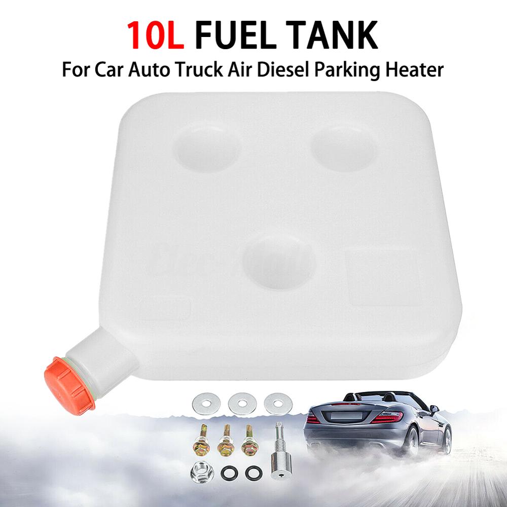 10L Plastic Fuel Oil Gasoline Tank Car Truck Air Diesel Parking Heater Universal: Orange