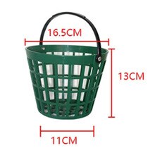 25 /100 Balls Golf Ball Basket Driving Golf Range Driving Golf Ball Bucket 25/100 Balls: 25 balls