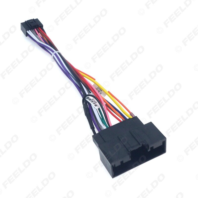 Harnais de câblage de trompette de Conversion du schéma 16pin de zhang xun de ligne électrique de Navigation de Ford Focus + d'android Applicable