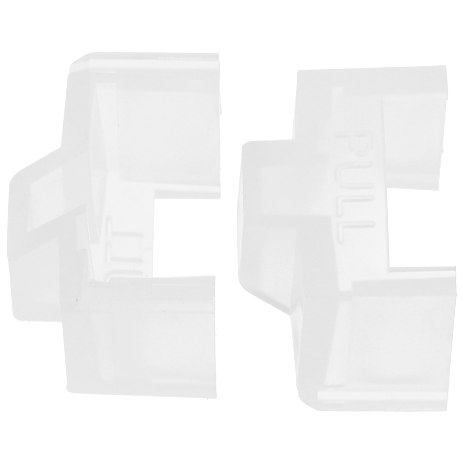 2 stk. plastpenndeksel til platespiller, vinyl, platespiller, nålstøvbeskytter, slitesterkt pickup-tilbehør, dj-utstyr