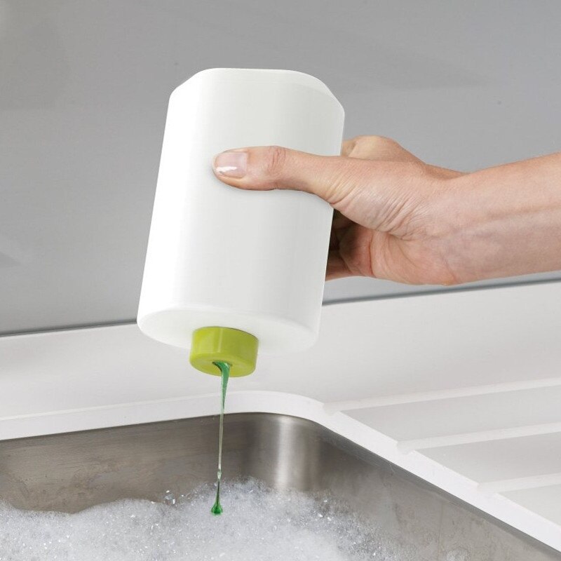 Køkken tilbehør værktøj svamp børsteholder stativ badeværelse tilbehør flydende sæbe dispenser flaske opbevaringsboks køkken gadgets