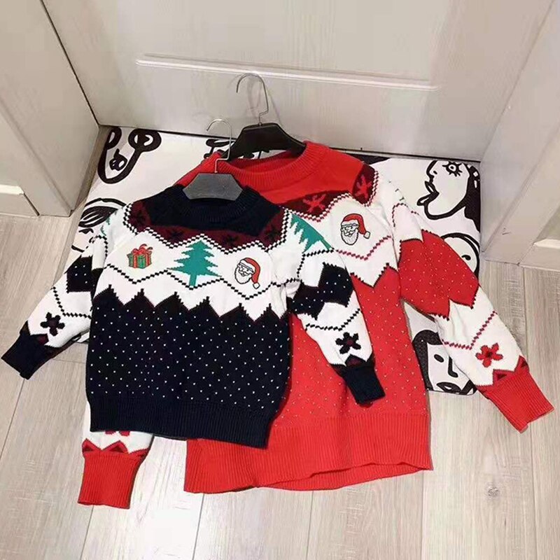 Chandails en coton Look de famille, tenues assorties, vêtements mère et fille, noël, nouvel an, nouvel an