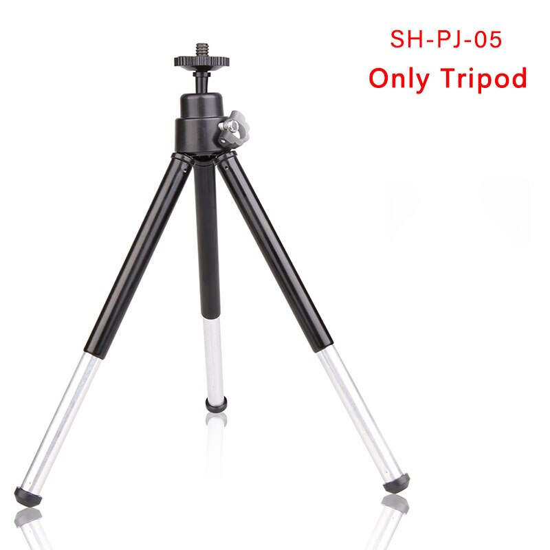 Tripod for Phones Stand Portable Flexible Selfie Tripod With Bluetooth Remote Ball Control Holder Camera Universal Photography: Mini Tripod Black
