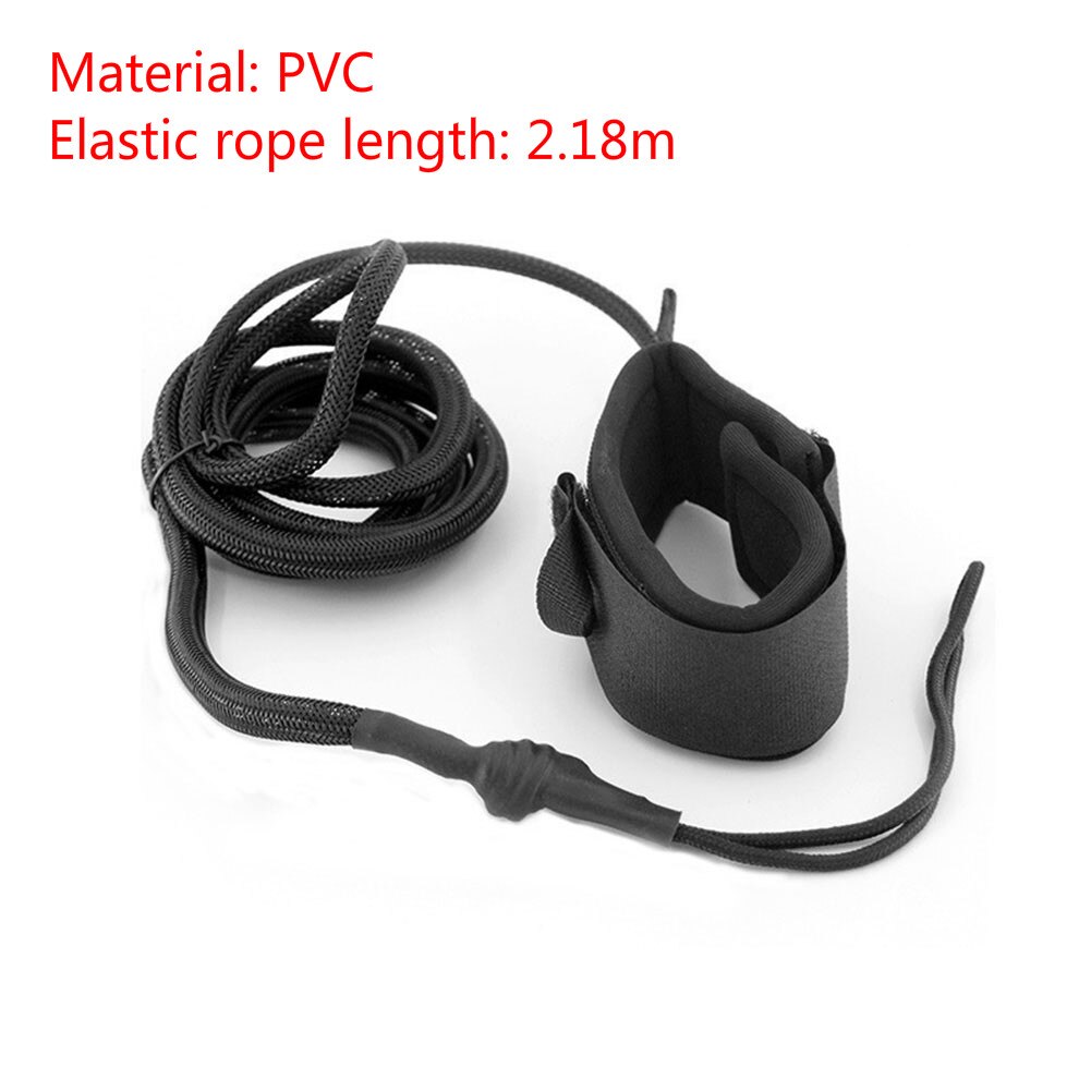 7ft/10ft kveilet surfebrett bånd surfing stå opp padlebrett surf padlebrett sup justerbar ankelrem ledning bånd: 7ft