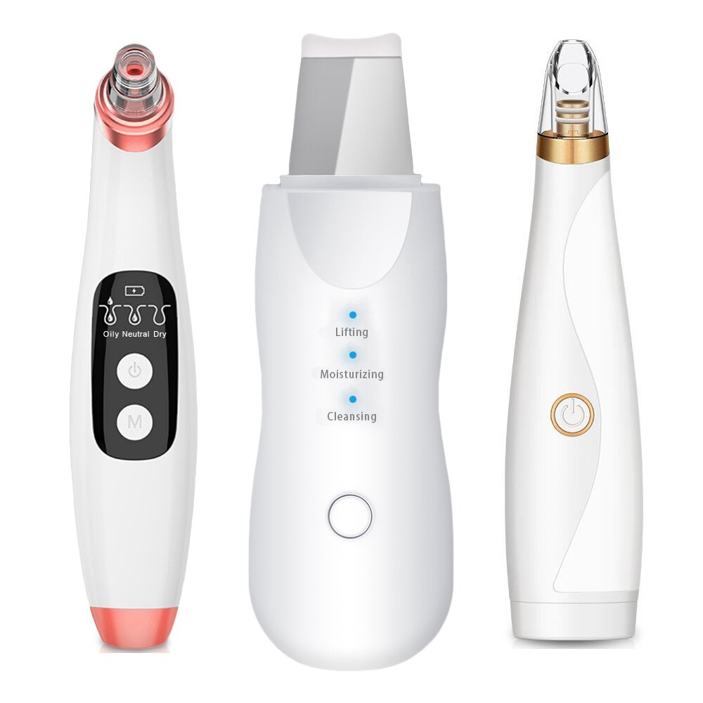 Blackhead Remover Face Deep Pore Cleaner Removal Vacuum Suction Facial SPA Diamond Beauty Care Tool Skin Care
