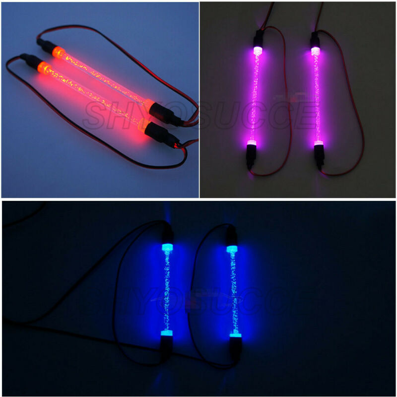 Led RC Car Decoration Accessories Dazzle DIY Bar Drift Light Strip Tube Truck Crawler Chassis Body Buggy for 1/10 RC Crawler Car