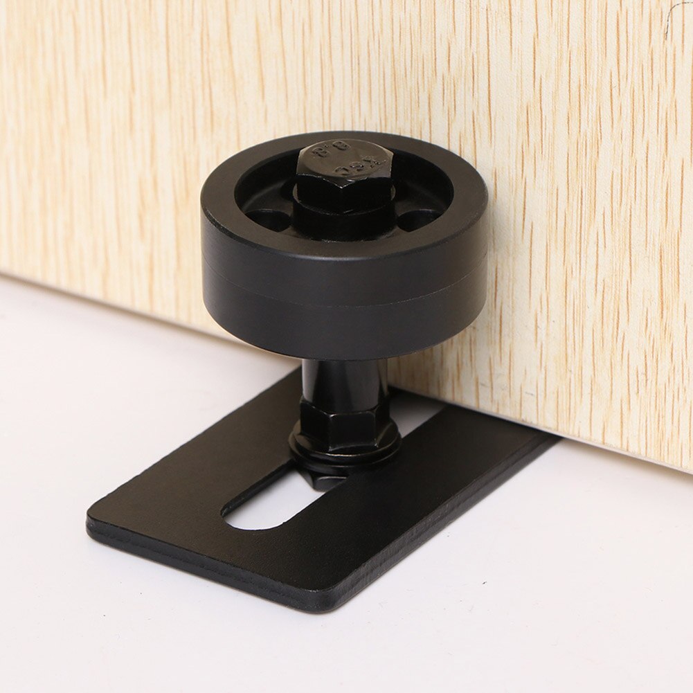 Carbon Steel Adjustable Sliding Floor Guide For Barn Door Hardware Accessory Sliding Barn Door Slide Rail Mechanism Furniture