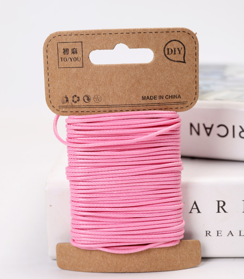 10Meter 1.5Mm Diameter Gewaxt Koord Kralen Draad Voor Diy Macrame Ketting Armband Sieraden Maken String: H